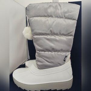 NEW Pajar Women’s Fay Faux Fur Lined Waterproof Quilted Snow Boots, 9